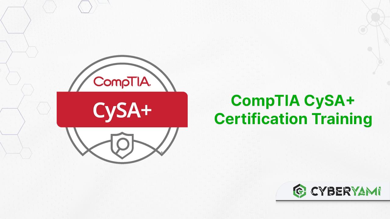 CompTIA CySA+ Certification Training