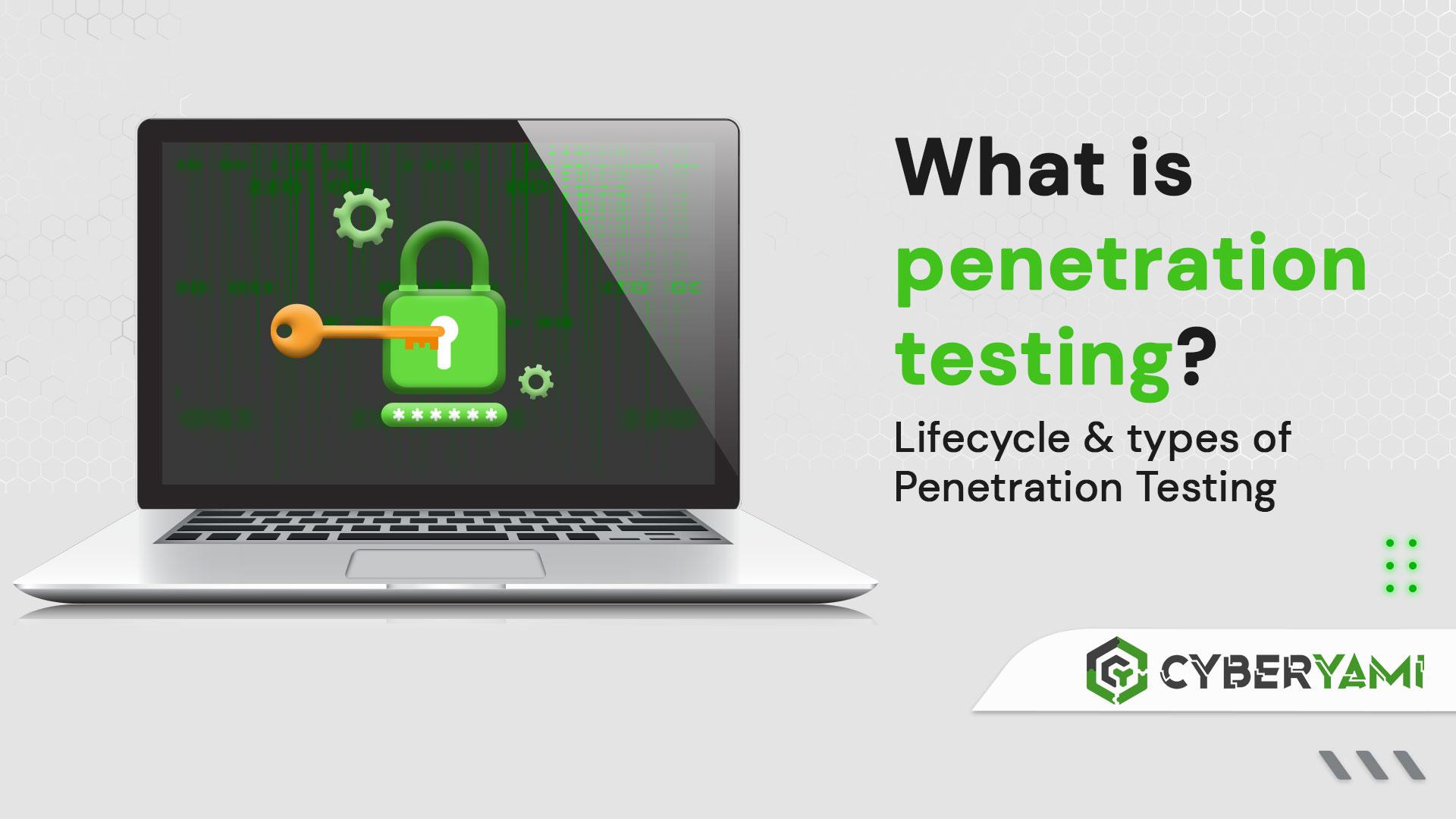 What is penetration testing? | Lifecycle & types of Penetration Testing