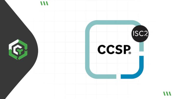 ISC² CCSP – Certified Cloud Security Professional Training — training course cover