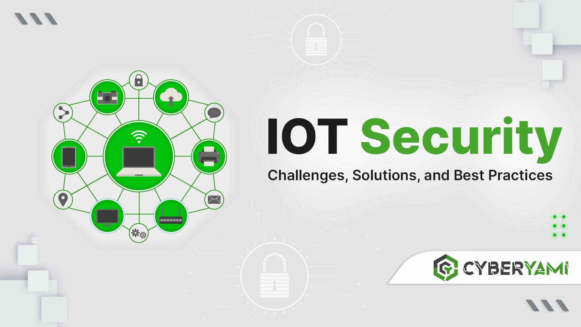 IoT Security: Challenges, Solutions, and Best Practices