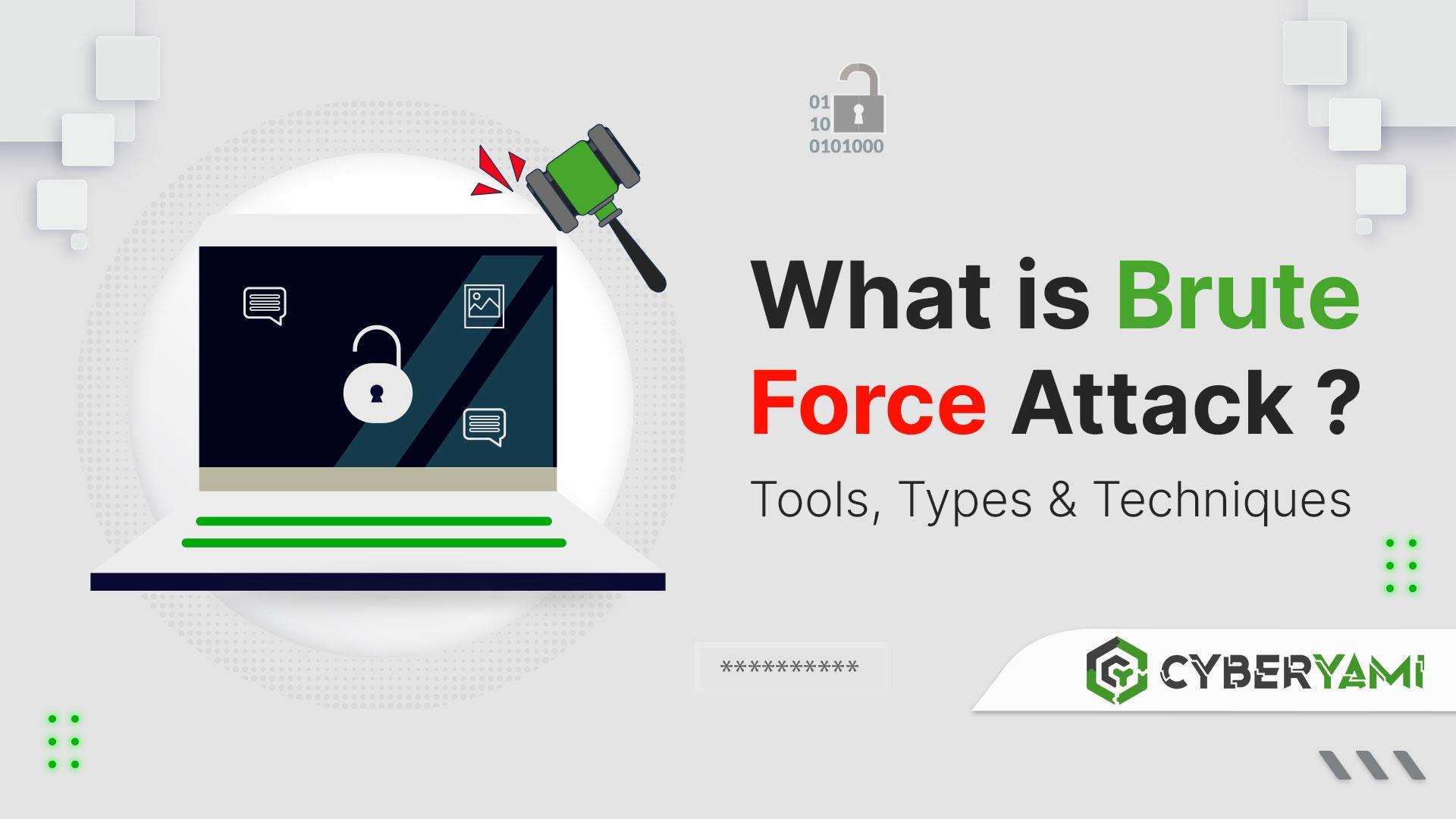 What is Brute Force Attack ? Tools, Types & Techniques
