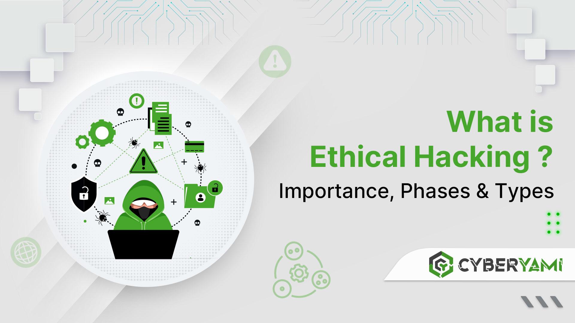 What is Ethical Hacking ? Importance, Phases & Types